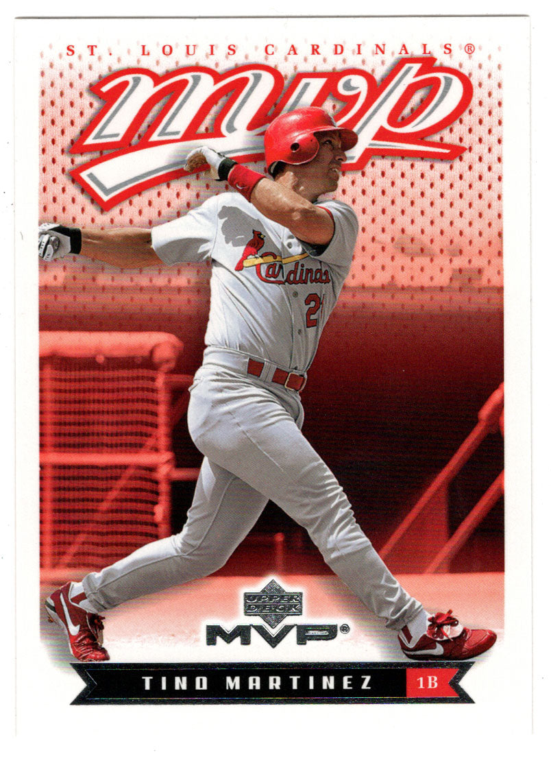 Tino Martinez - St. Louis Cardinals (MLB Baseball Card) 2003 Upper Deck MVP # 193 Mint