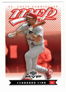 Fernando Vina - St. Louis Cardinals (MLB Baseball Card) 2003 Upper Deck MVP # 196 Mint