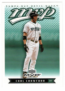 Carl Crawford - Tampa Bay Devil Rays (MLB Baseball Card) 2003 Upper Deck MVP # 199 Mint