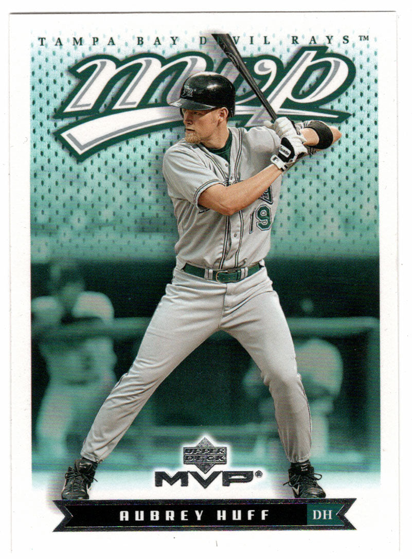 Aubrey Huff - Tampa Bay Devil Rays (MLB Baseball Card) 2003 Upper Deck MVP # 201 Mint