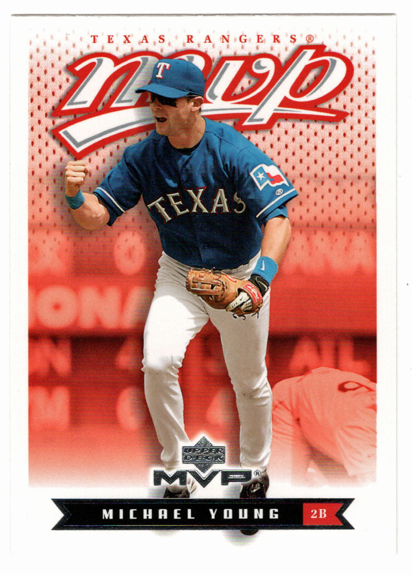 Michael Young - Texas Rangers (MLB Baseball Card) 2003 Upper Deck MVP # 208 Mint