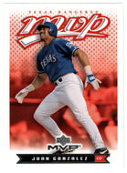 Juan Gonzalez - Texas Rangers (MLB Baseball Card) 2003 Upper Deck MVP # 210 Mint