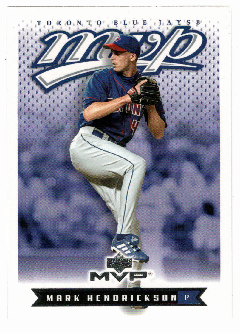 Mark Hendrickson - Toronto Blue Jays (MLB Baseball Card) 2003 Upper Deck MVP # 214 Mint