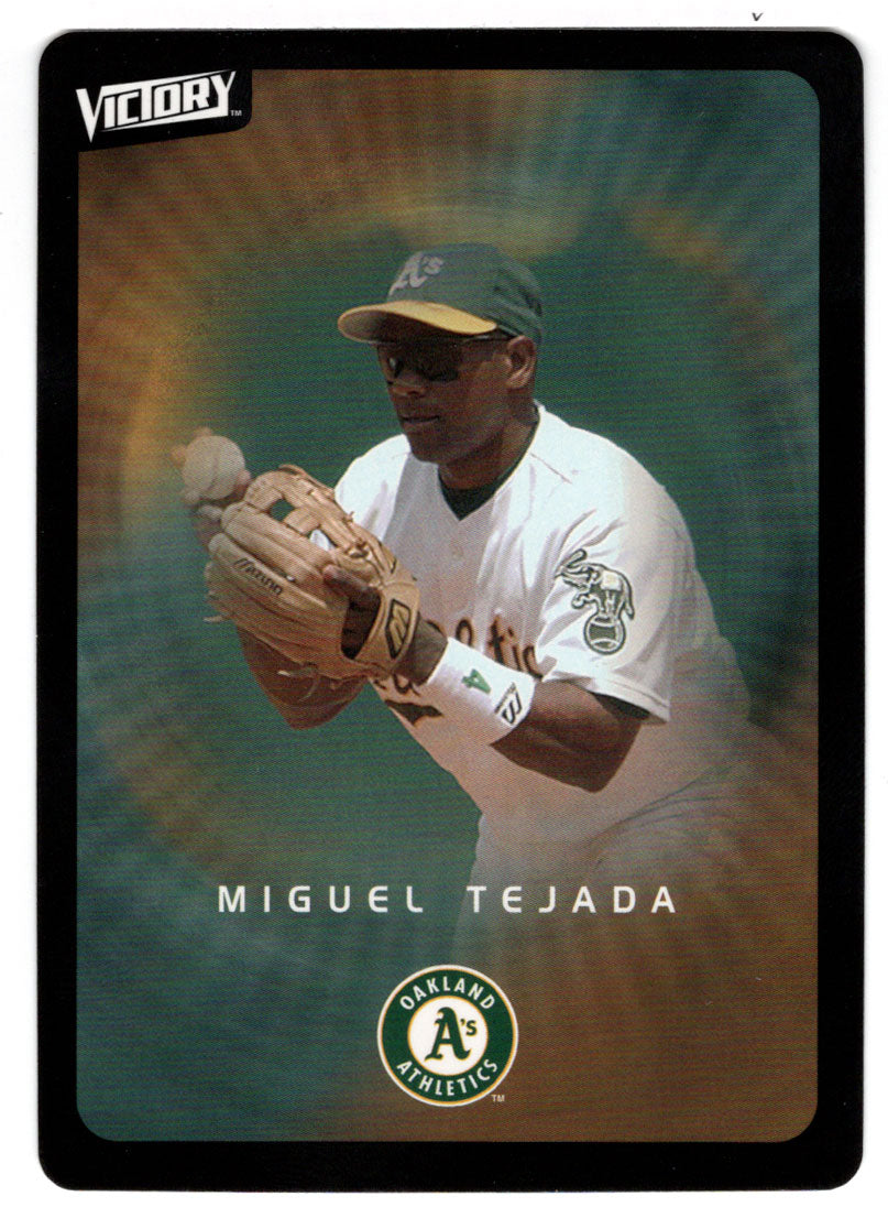 Miguel Tejada - Oakland Athletics (MLB Baseball Card) 2003 Upper Deck Victory # 65 Mint