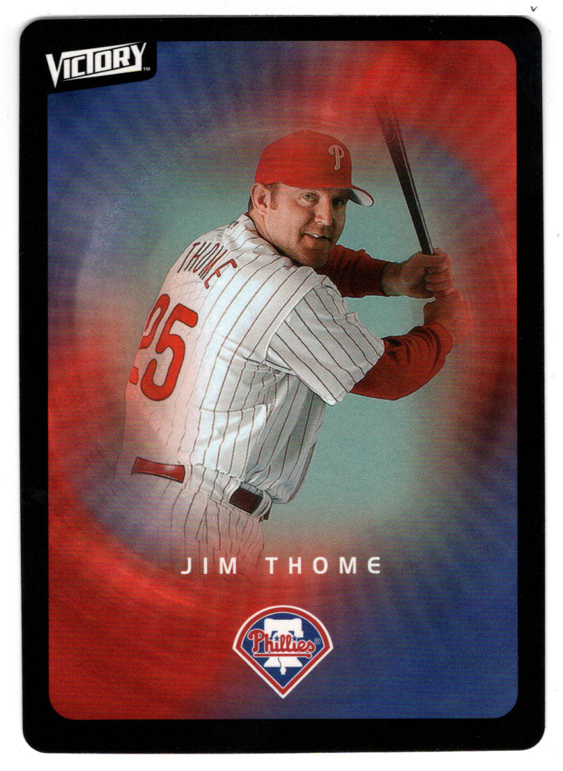 Jim Thome - Philadelphia Phillies (MLB Baseball Card) 2003 Upper Deck Victory # 71 Mint