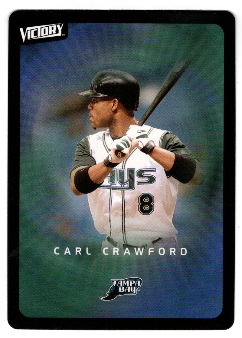Carl Crawford - Tampa Bay Devil Rays (MLB Baseball Card) 2003 Upper Deck Victory # 91 Mint