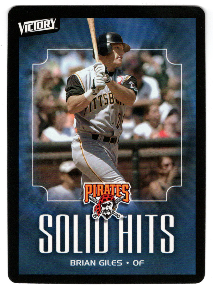 Brian Giles - Pittsburgh Pirates - Solid Hits (MLB Baseball Card) 2003 Upper Deck Victory # 106 Mint