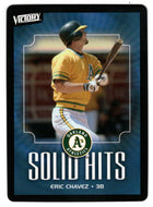 Eric Chavez - Oakland Athletics - Solid Hits (MLB Baseball Card) 2003 Upper Deck Victory # 110 Mint