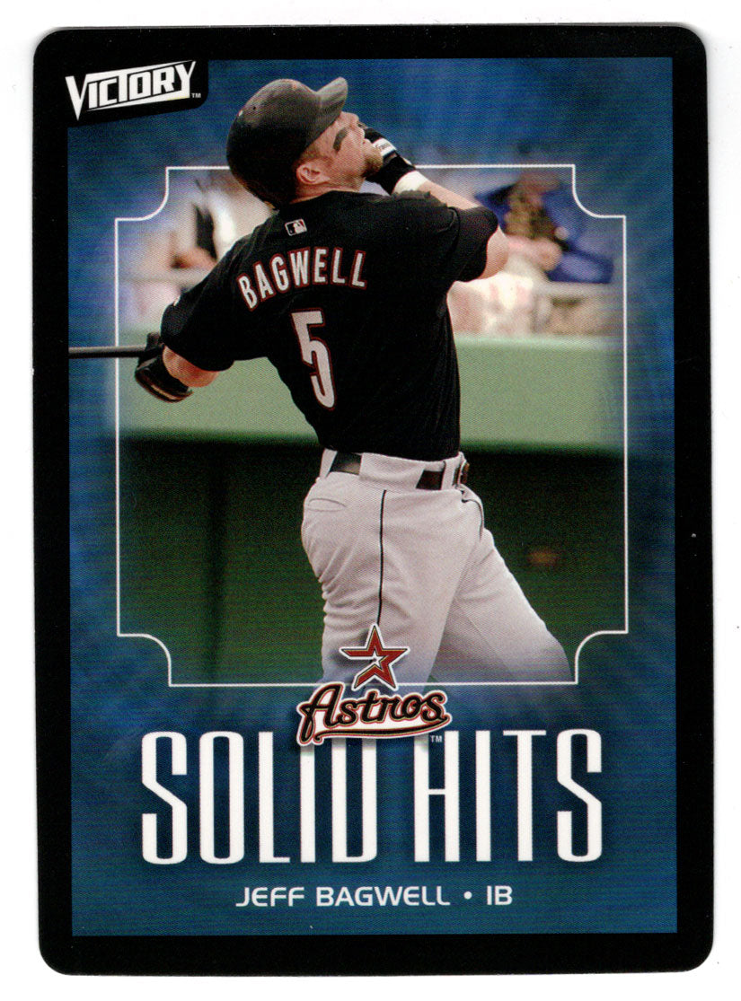 Jeff Bagwell - Houston Astros - Solid Hits (MLB Baseball Card) 2003 Upper Deck Victory # 115 Mint