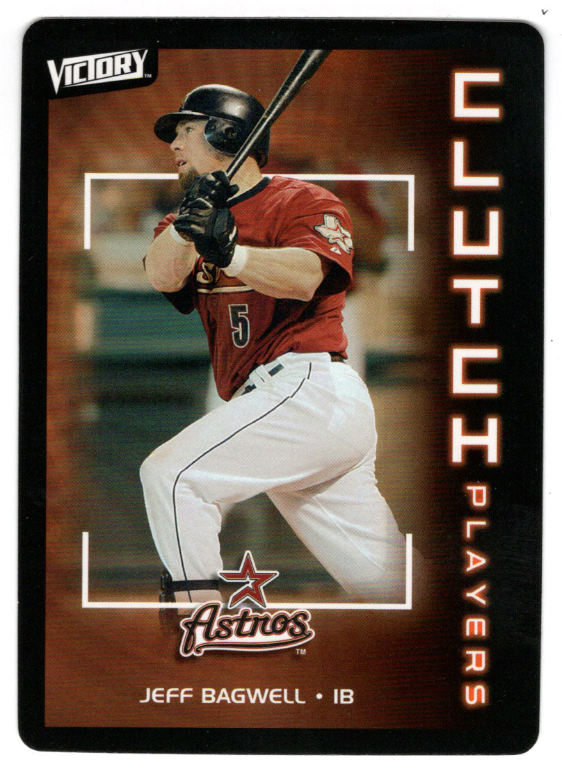 Jeff Bagwell - Houston Astros - Clutch Players (MLB Baseball Card) 2003 Upper Deck Victory # 136 Mint