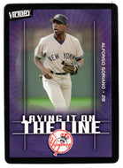 Alfonso Soriano - New York Yankees - Laying It On The Line (MLB Baseball Card) 2003 Upper Deck Victory # 149 Mint
