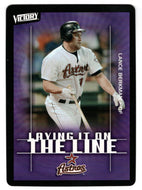 Lance Berkman - Houston Astros - Laying It On The Line (MLB Baseball Card) 2003 Upper Deck Victory # 159 Mint