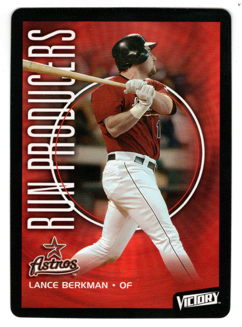 Lance Berkman - Houston Astros - Run Producers (MLB Baseball Card) 2003 Upper Deck Victory # 183 Mint