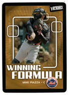 Mike Piazza - New York Mets - Winning Formula (MLB Baseball Card) 2003 Upper Deck Victory # 200 Mint