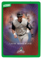 Luis Gonzalez - Arizona Diamondbacks - Tier 1 Green (MLB Baseball Card) 2003 Upper Deck Victory # 5 Mint