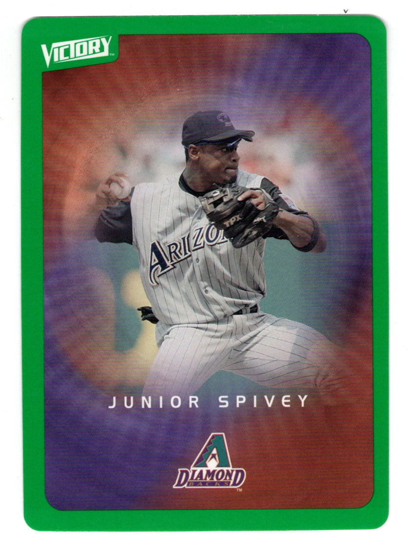 Junior Spivey - Arizona Diamondbacks - Tier 1 Green (MLB Baseball Card) 2003 Upper Deck Victory # 8 Mint