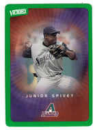 Junior Spivey - Arizona Diamondbacks - Tier 1 Green (MLB Baseball Card) 2003 Upper Deck Victory # 8 Mint