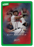 Gary Sheffield - Atlanta Braves - Tier 1 Green (MLB Baseball Card) 2003 Upper Deck Victory # 12 Mint