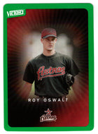 Roy Oswalt - Houston Astros - Tier 1 Green (MLB Baseball Card) 2003 Upper Deck Victory # 36 Mint