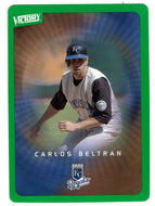 Carlos Beltran - Kansas City Royals - Tier 1 Green (MLB Baseball Card) 2003 Upper Deck Victory # 39 Mint