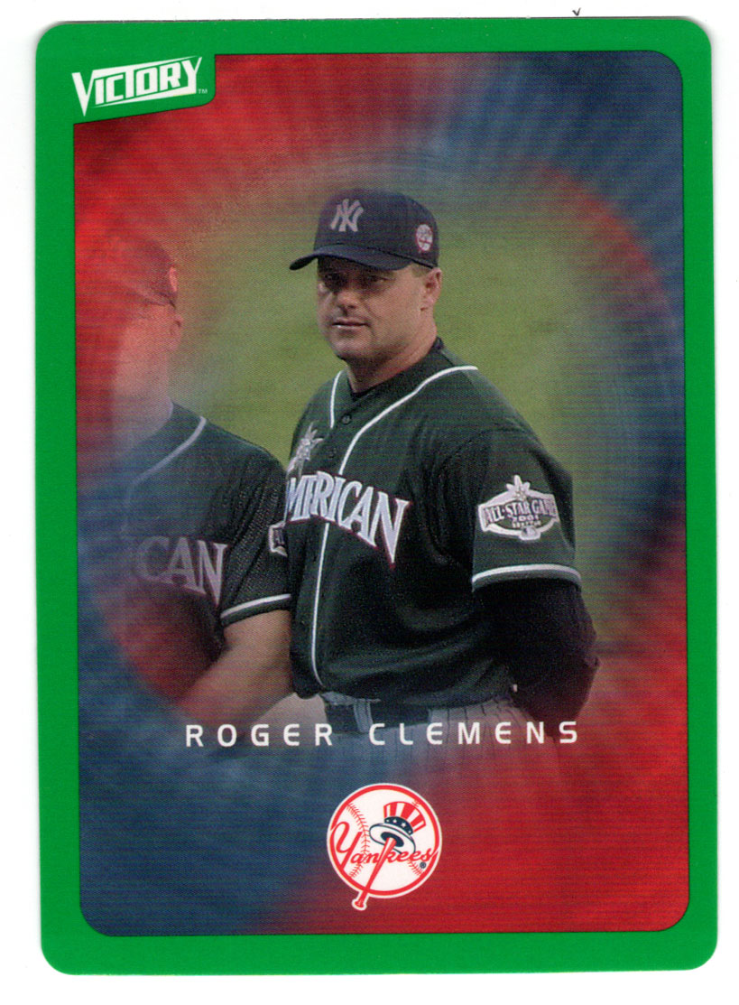 Roger Clemens - New York Yankees - Tier 1 Green (MLB Baseball Card) 2003 Upper Deck Victory # 57 Mint