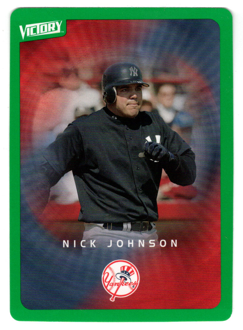 Nick Johnson - New York Yankees - Tier 1 Green (MLB Baseball Card) 2003 Upper Deck Victory # 61 Mint
