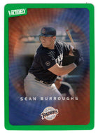 Sean Burroughs - San Diego Padres - Tier 1 Green (MLB Baseball Card) 2003 Upper Deck Victory # 75 Mint