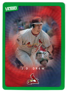 J.D. Drew - St. Louis Cardinals - Tier 1 Green (MLB Baseball Card) 2003 Upper Deck Victory # 85 Mint