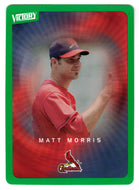 Matt Morris - St. Louis Cardinals - Tier 1 Green (MLB Baseball Card) 2003 Upper Deck Victory # 89 Mint
