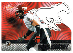 Davis Sanchez - Calgary Stampeders (CFL Football Card) 2003 Pacific Atomic # 24 Mint