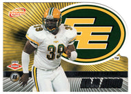 Kojo Aidoo - Edmonton Eskimos (CFL Football Card) 2003 Pacific Atomic # 25 Mint