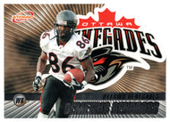 Demetris Bendross - Ottawa Renegades (CFL Football Card) 2003 Pacific Atomic # 57 Mint