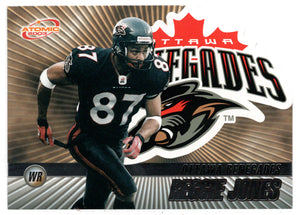 Reggie Jones - Ottawa Renegades (CFL Football Card) 2003 Pacific Atomic # 61 Mint