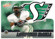 LaDouphyous McCalla - Saskatchewan Roughriders (CFL Football Card) 2003 Pacific Atomic # 74 Mint