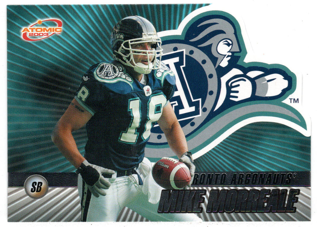 Mike Morreale - Toronto Argonauts (CFL Football Card) 2003 Pacific Atomic # 87 Mint