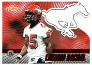 Latario Rachal - Calgary Stampeders - Red Edition (CFL Football Card) 2003 Pacific Atomic # 22 Mint