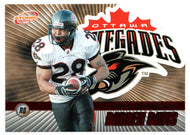 Darren Davis - Ottawa Renegades - Red Edition (CFL Football Card) 2003 Pacific Atomic # 58 Mint