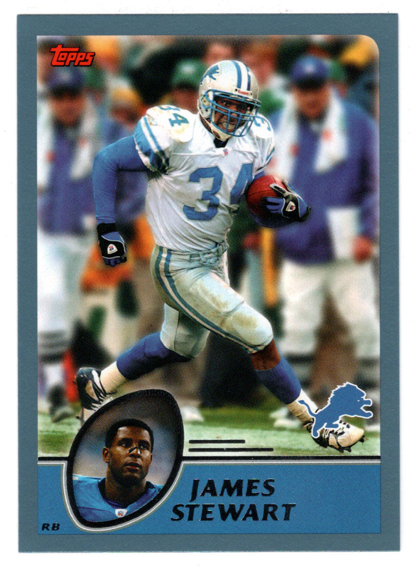 James Stewart - Detroit Lions (NFL Football Card) 2003 Topps # 5 Mint