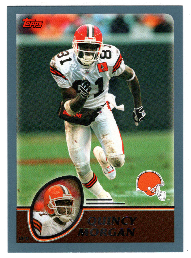 Quincy Morgan - Cleveland Browns (NFL Football Card) 2003 Topps # 7 Mint