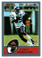 Corey Bradford - Houston Texans (NFL Football Card) 2003 Topps # 9 Mint