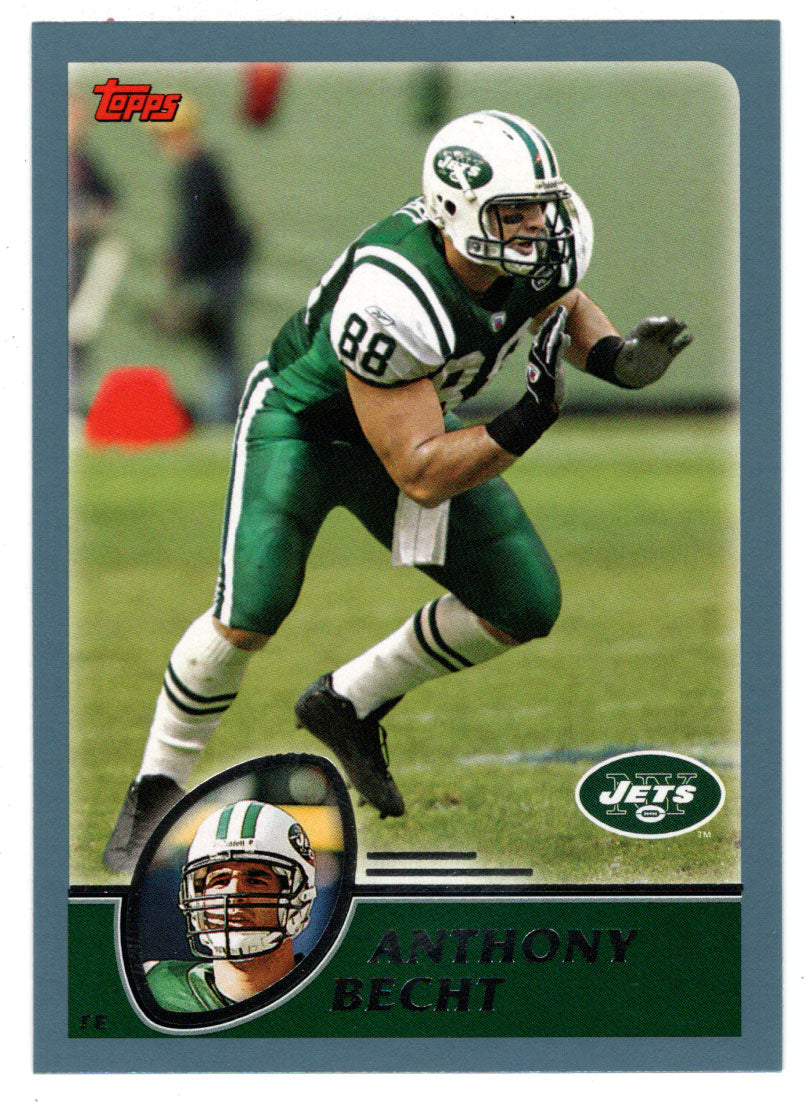 Anthony Becht - New York Jets (NFL Football Card) 2003 Topps # 16 Mint