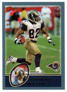 Terrence Wilkins - St. Louis Rams (NFL Football Card) 2003 Topps # 19 Mint