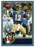 Jamie Martin - St. Louis Rams (NFL Football Card) 2003 Topps # 20 Mint
