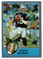 Chris Weinke - Carolina Panthers (NFL Football Card) 2003 Topps # 29 Mint