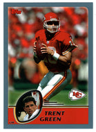 Trent Green - Kansas City Chiefs (NFL Football Card) 2003 Topps # 34 Mint