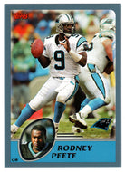 Rodney Peete - Carolina Panthers (NFL Football Card) 2003 Topps # 46 Mint