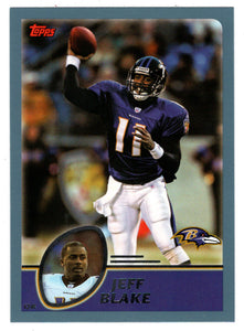 Jeff Blake - Baltimore Ravens (NFL Football Card) 2003 Topps # 47 Mint