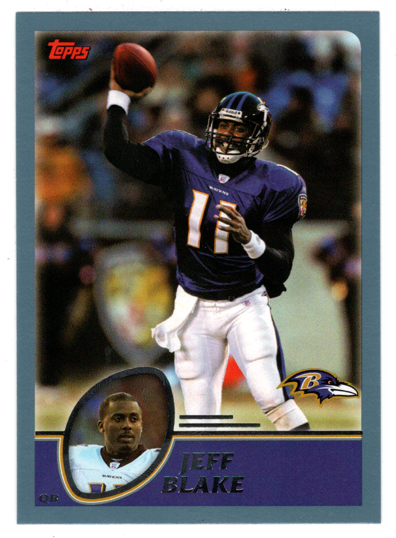 Jeff Blake - Baltimore Ravens (NFL Football Card) 2003 Topps # 47 Mint