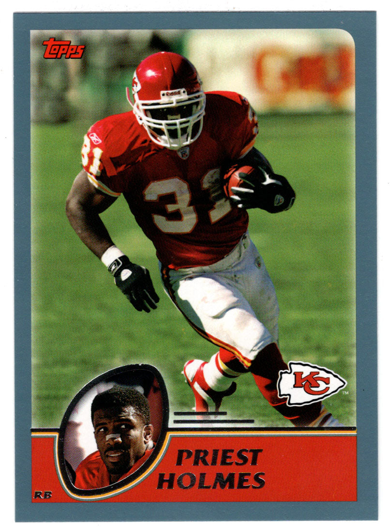Priest Holmes - Kansas City Chiefs (NFL Football Card) 2003 Topps # 50 Mint