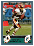 Derrius Thompson - Miami Dolphins (NFL Football Card) 2003 Topps # 56 Mint